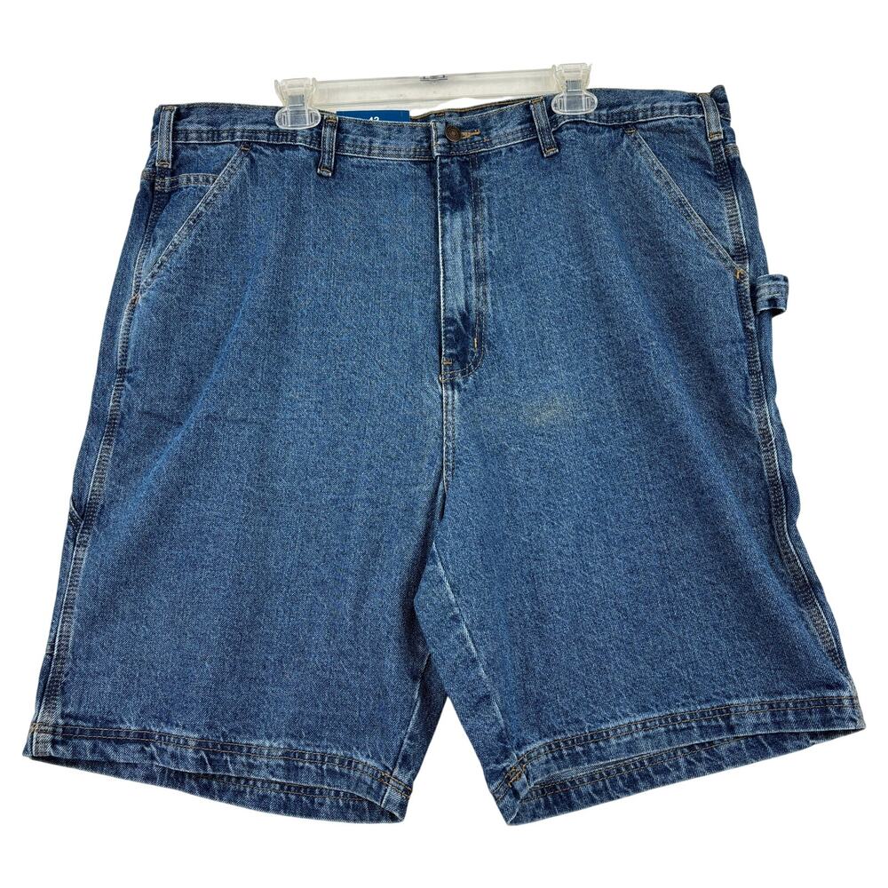 Rugged Wear Carpenter Jean Shorts Mens Size 42 Heavy‎ Weight Cotton Denim RW